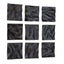 Uttermost Accessories Malosi Black Wood Wall Decor - Set of 9 House of Isabella UK