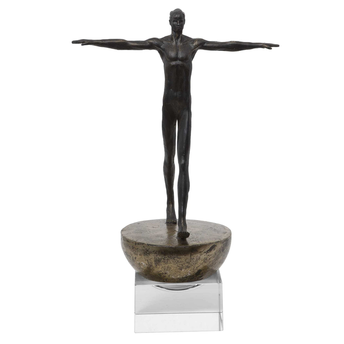 Uttermost Accessories Man Finding Balance Sculpture House of Isabella UK