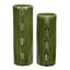 Uttermost Accessories Meander Indoor-Outdoor Green Vases, Set of 2 House of Isabella UK