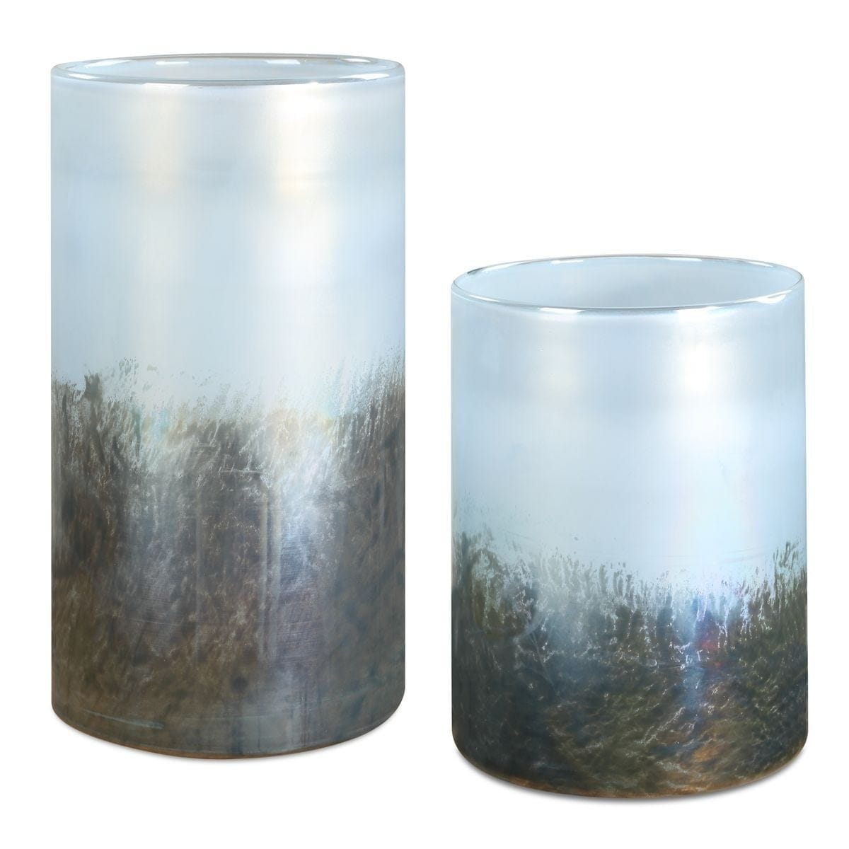 Uttermost Accessories Midnight Mist Cylindrical Vases Set of 2 House of Isabella UK