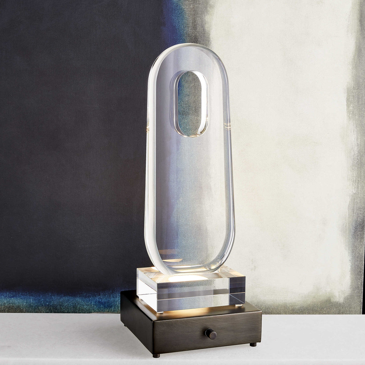 Uttermost Accessories Minion Sculpture - Crystal Tall House of Isabella UK