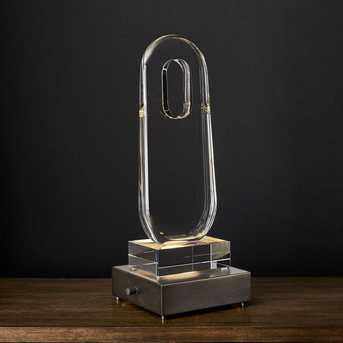 Uttermost Accessories Minion Sculpture - Crystal Tall House of Isabella UK