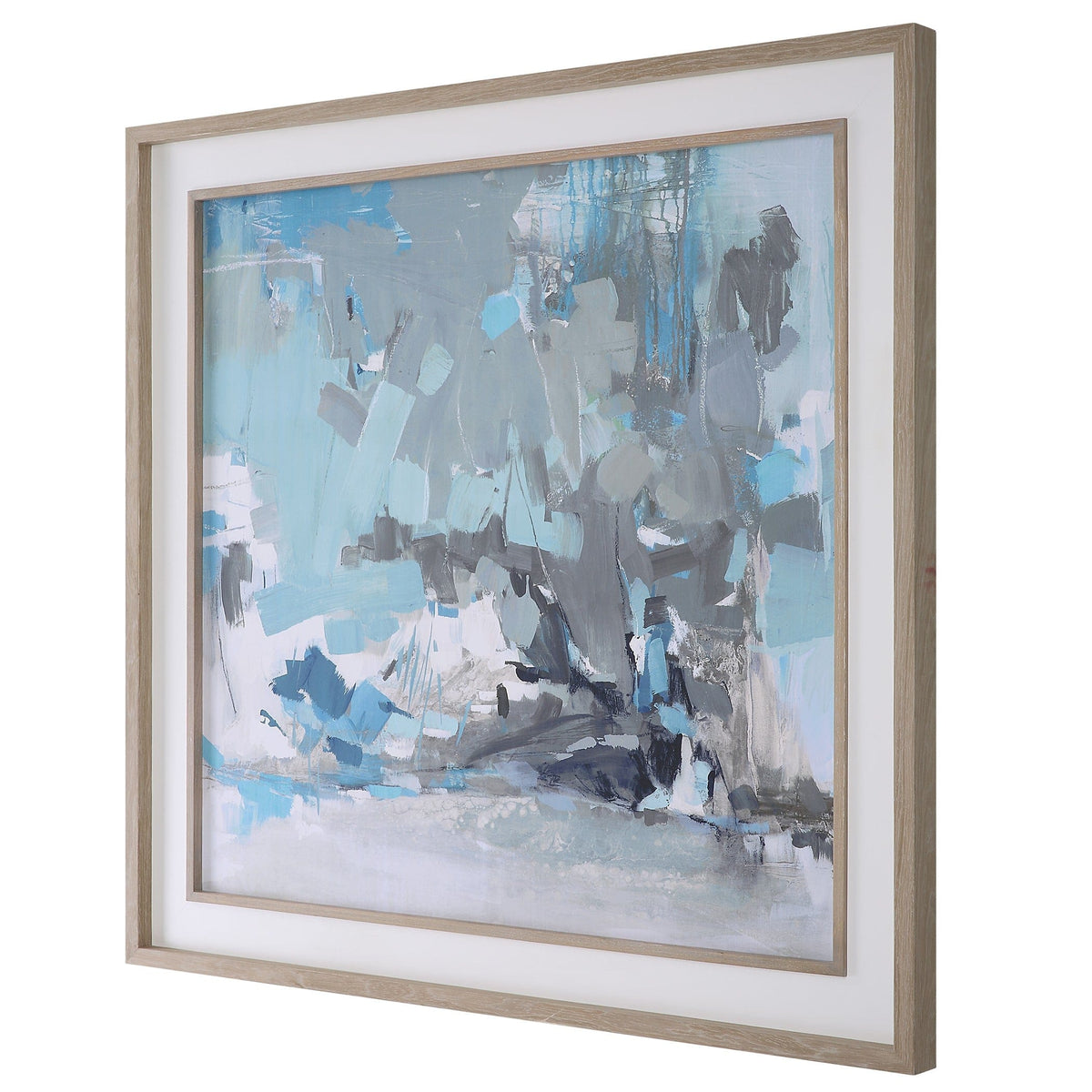 Uttermost Accessories Misty Moonlight Abstract Framed Print House of Isabella UK