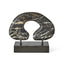 Uttermost Accessories Modern Tunnel Vision Sculpture in Black Marble House of Isabella UK