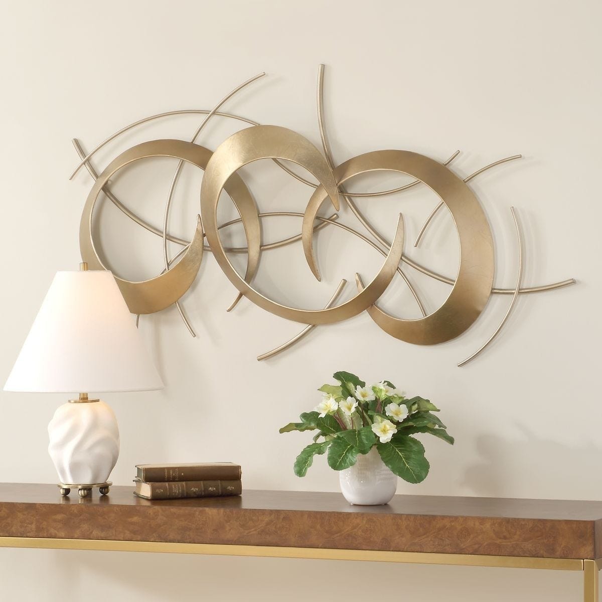 Uttermost Accessories Motivate Gold Wall Art House of Isabella UK