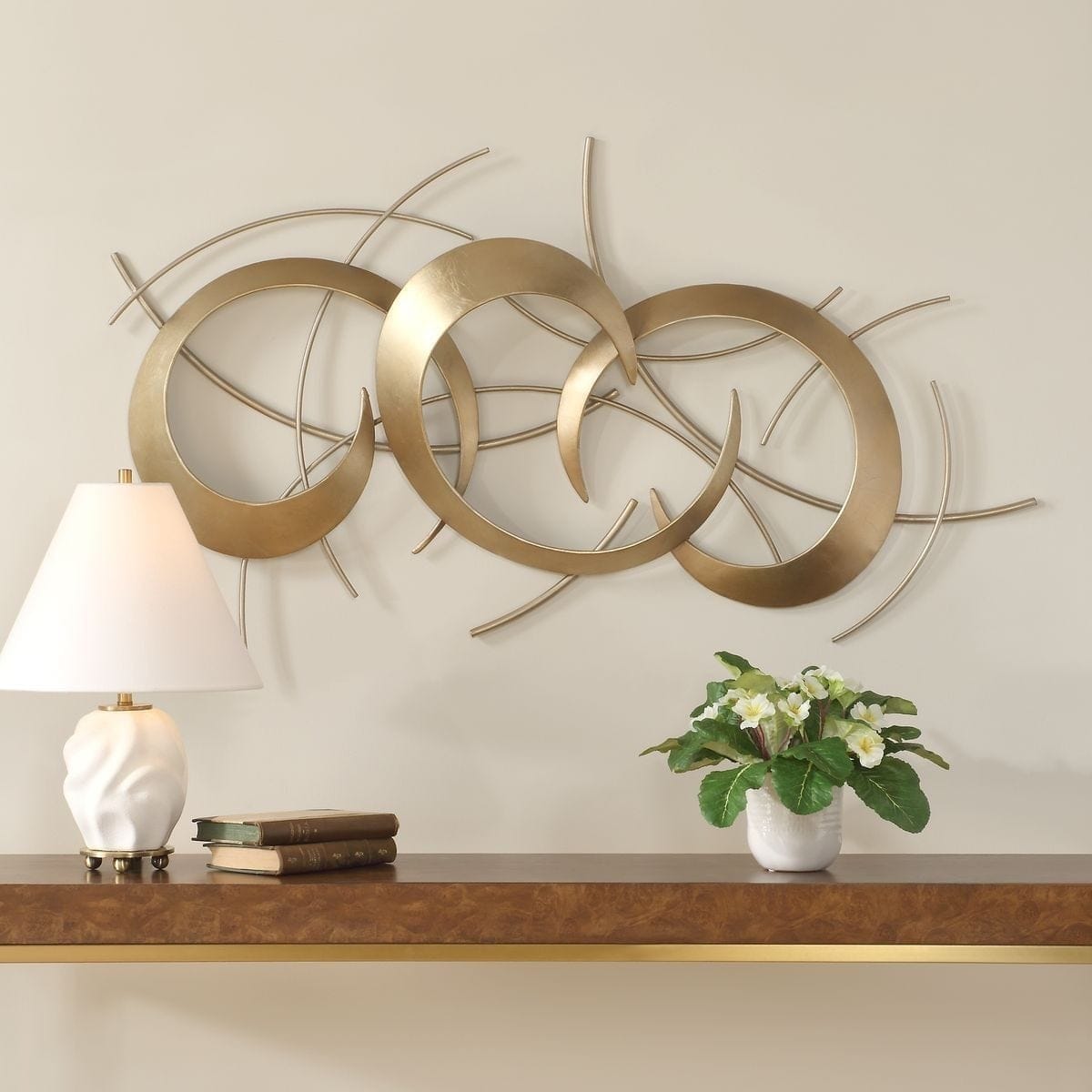 Uttermost Accessories Motivate Gold Wall Art House of Isabella UK