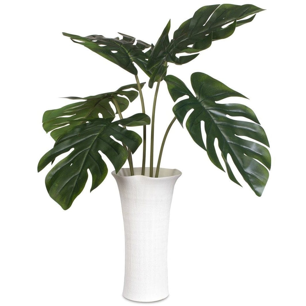 Uttermost Accessories Muse Monstera Centerpiece Vase in White House of Isabella UK