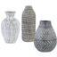 Uttermost Accessories Natchez Geometric Vases, S/3 House of Isabella UK