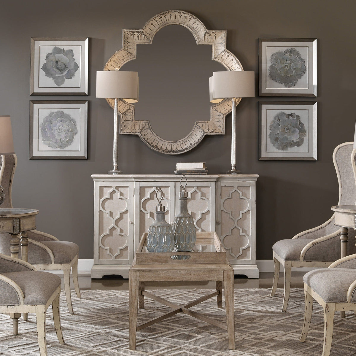 Uttermost Accessories Natural Beauties Botanical Prints S/4 House of Isabella UK