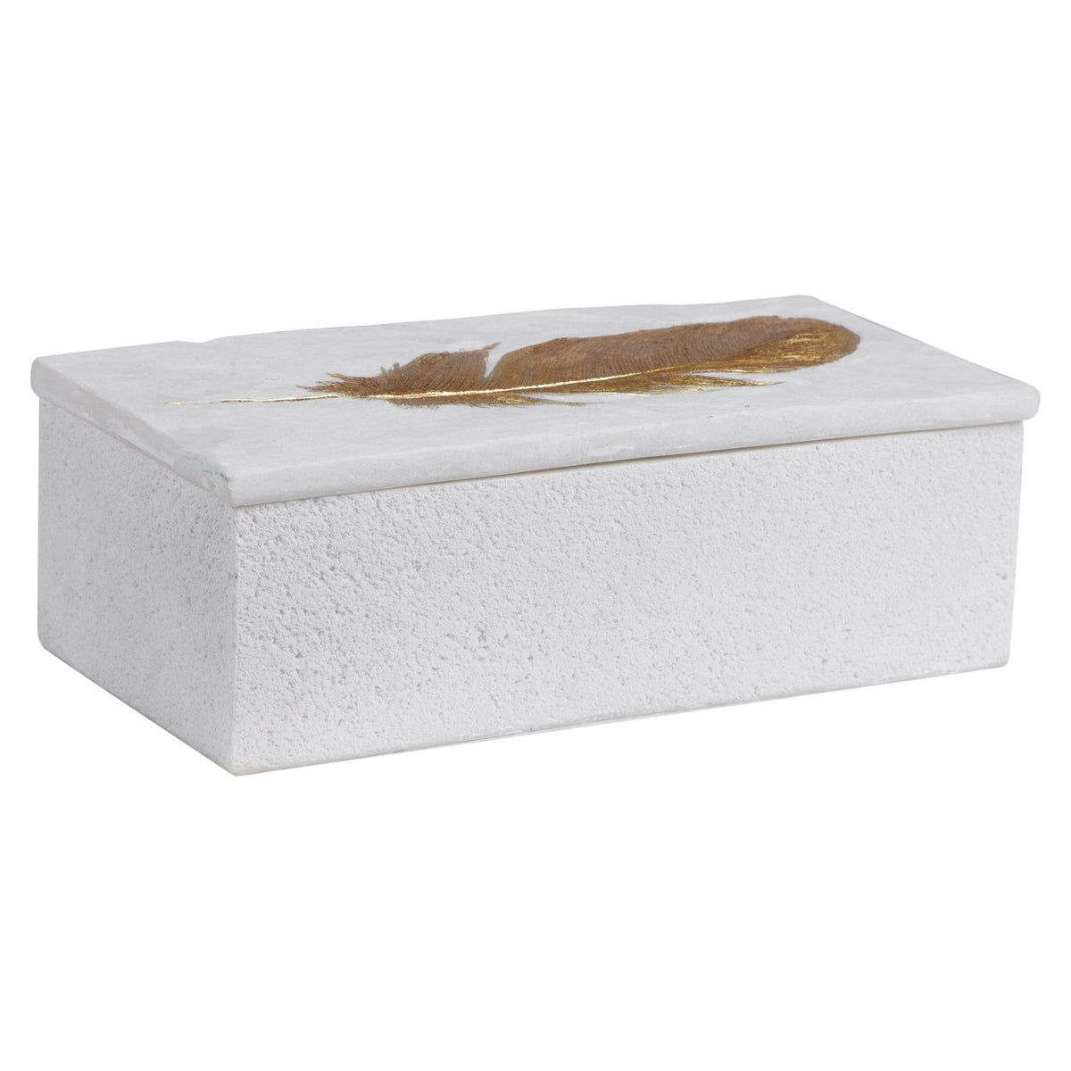 Uttermost Accessories Nephele White Stone Box House of Isabella UK