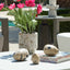 Uttermost Accessories Nest Trio Indoor-Outdoor Stone Eggs, Set of 3 House of Isabella UK