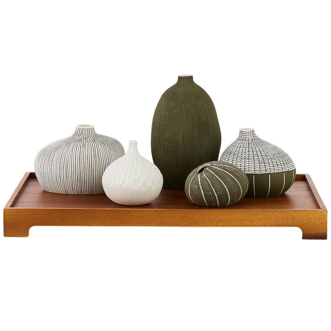 Uttermost Accessories Nestling Vases in Forest - Set of 5 House of Isabella UK