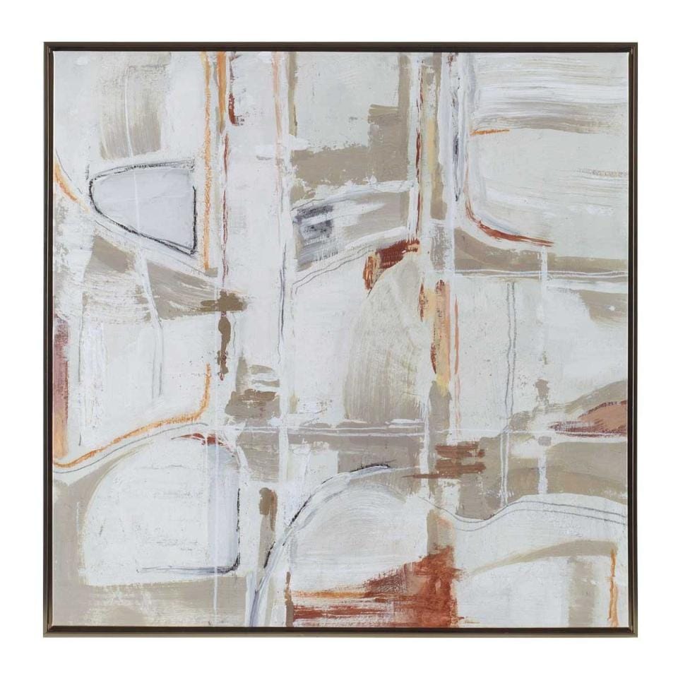 Uttermost Accessories Neutral Nirvana Abstract Canvas Art House of Isabella UK