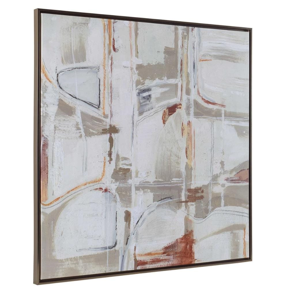 Uttermost Accessories Neutral Nirvana Abstract Canvas Art House of Isabella UK
