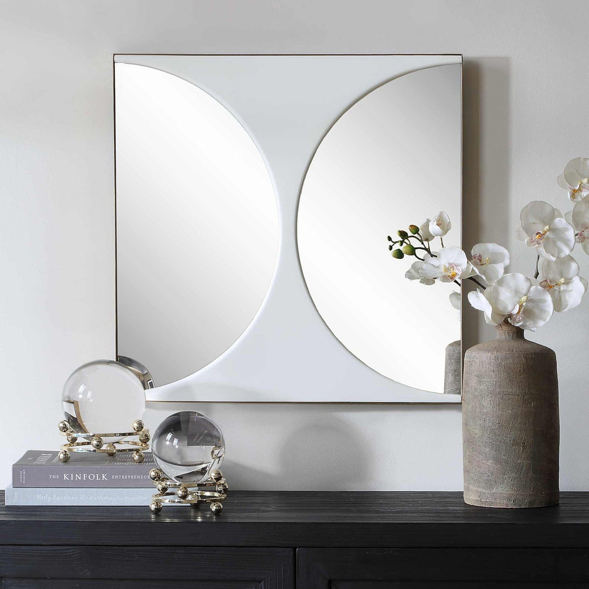 Uttermost Accessories New Moon Mirrored Wall Decor House of Isabella UK