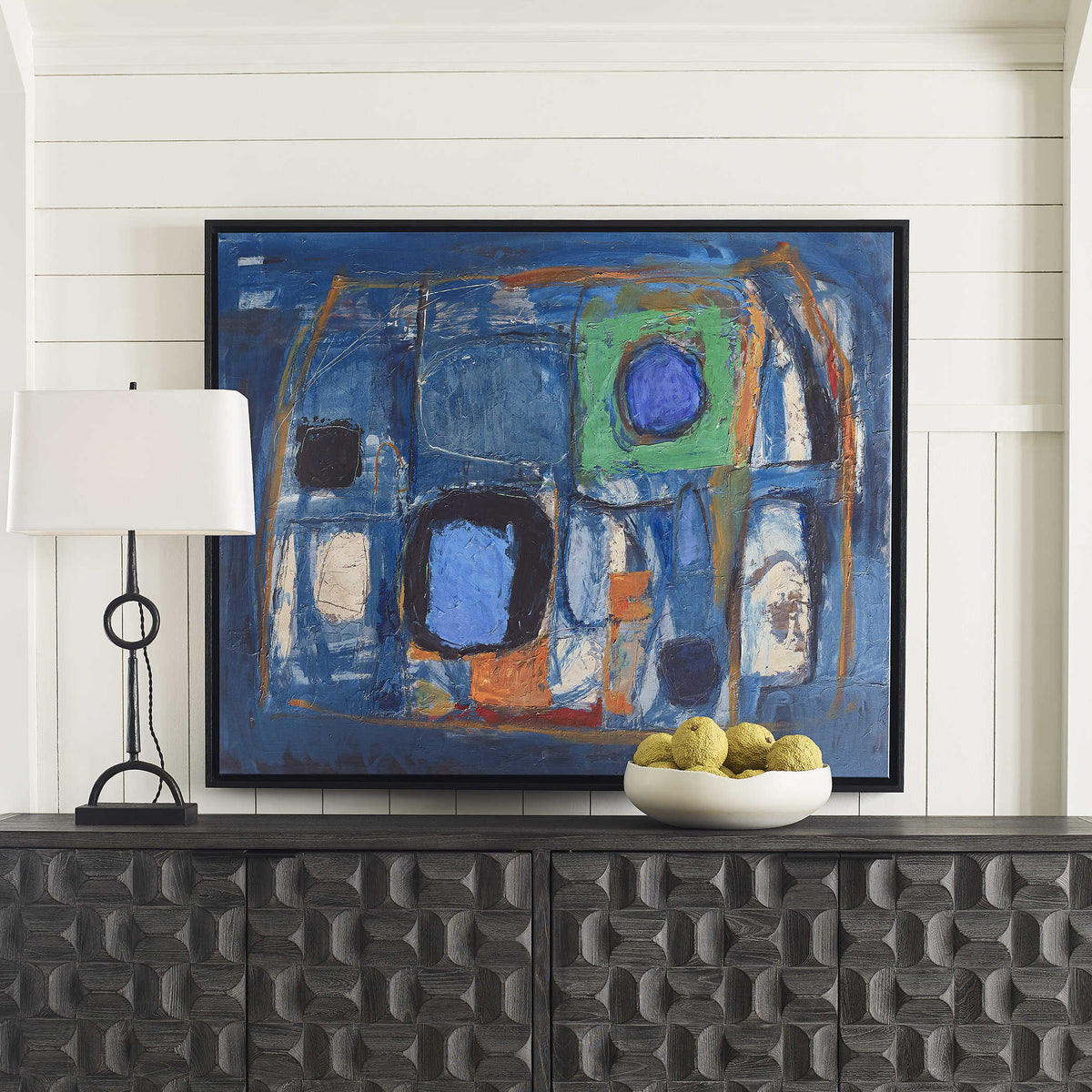 Uttermost Accessories Night Life Framed Canvas House of Isabella UK