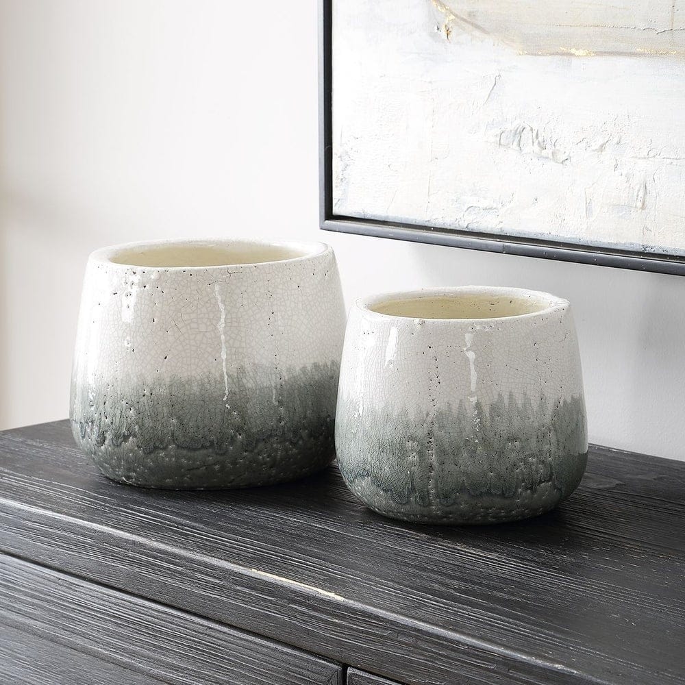 Uttermost Accessories Nimbus Vases - Set of 2 House of Isabella UK