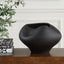 Uttermost Accessories Nocturne Black Ceramic Bowl House of Isabella UK