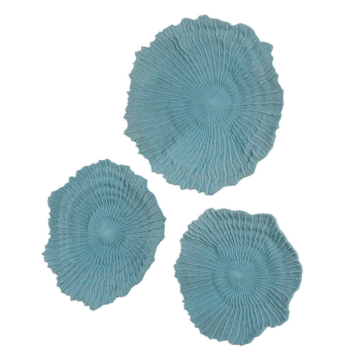 Uttermost Accessories Ocean Gems Wall Decor in Blue - Set of 3 House of Isabella UK