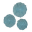 Uttermost Accessories Ocean Gems Wall Decor in Blue - Set of 3 House of Isabella UK