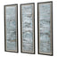 Uttermost Accessories Ocean Swell Painted Metal Shadow Box House of Isabella UK