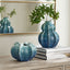 Uttermost Accessories Ocean Wave Outdoor Glazed Vases Set of 2 House of Isabella UK