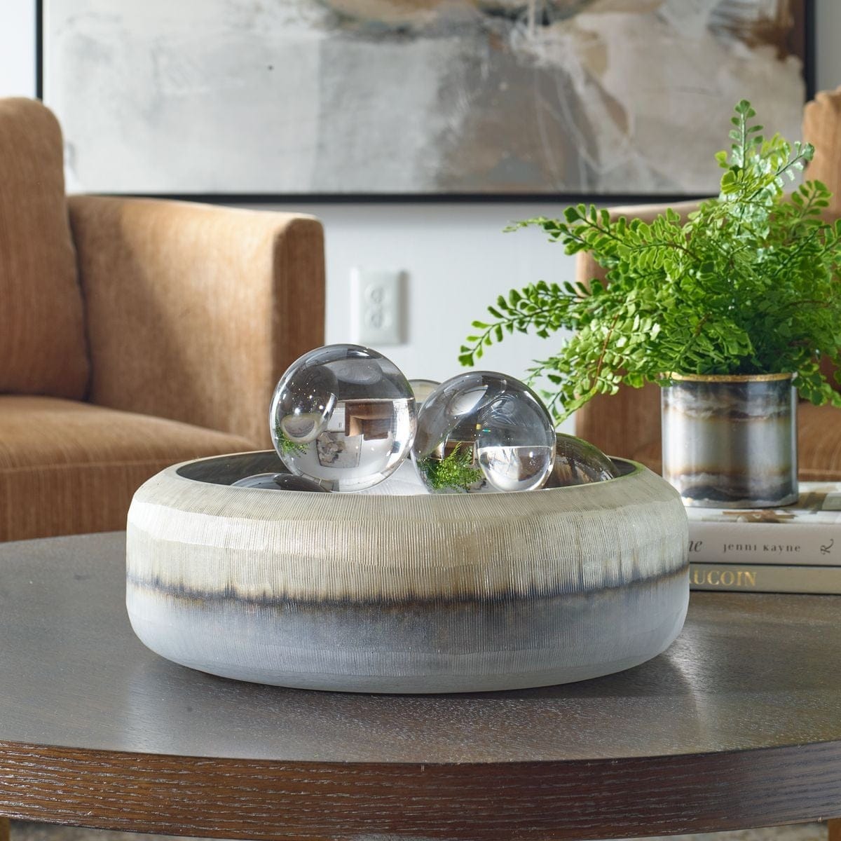 Uttermost Accessories Ombra Modern Bowl House of Isabella UK