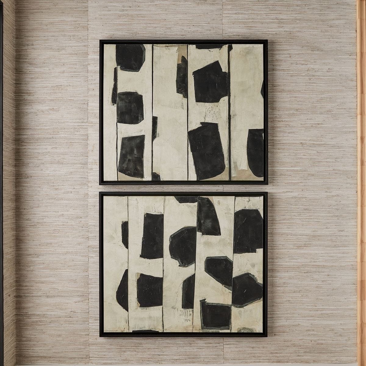 Uttermost Accessories On The Line Framed Canvases Set of 2 House of Isabella UK