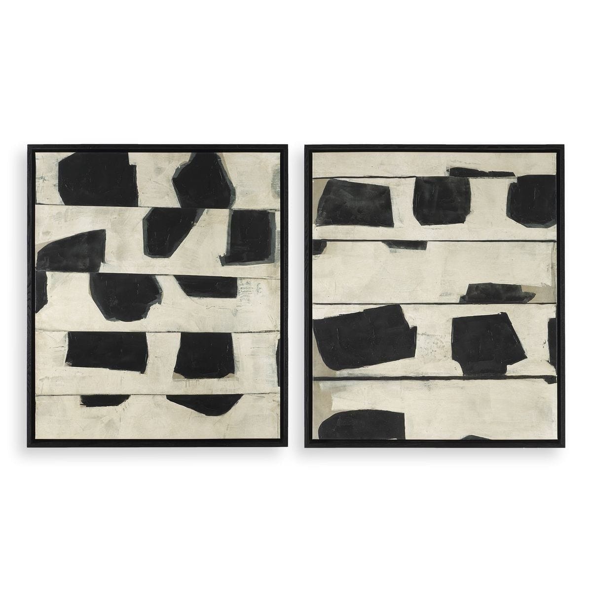 Uttermost Accessories On The Line Framed Canvases Set of 2 House of Isabella UK