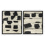 Uttermost Accessories On The Line Framed Canvases Set of 2 House of Isabella UK