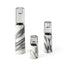 Uttermost Accessories Optic Candleholders - Marble, Set of 3 House of Isabella UK