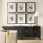 Uttermost Accessories Orchid Botanical Framed Prints Set of 6 House of Isabella UK