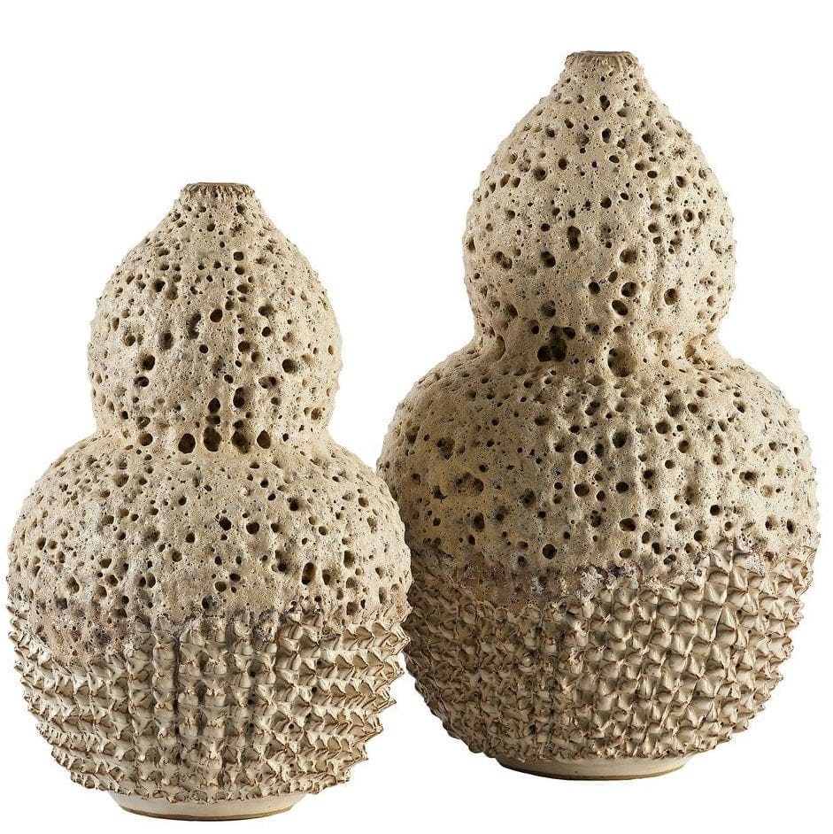 Uttermost Accessories Out of my Gourd Vase in Off-White - Small House of Isabella UK