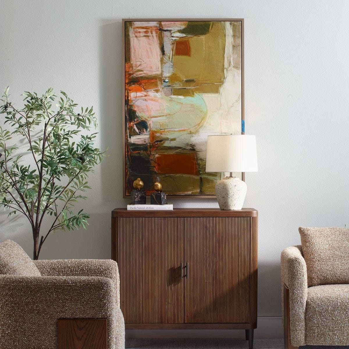Uttermost Accessories Palace Walls Framed Abstract Art House of Isabella UK