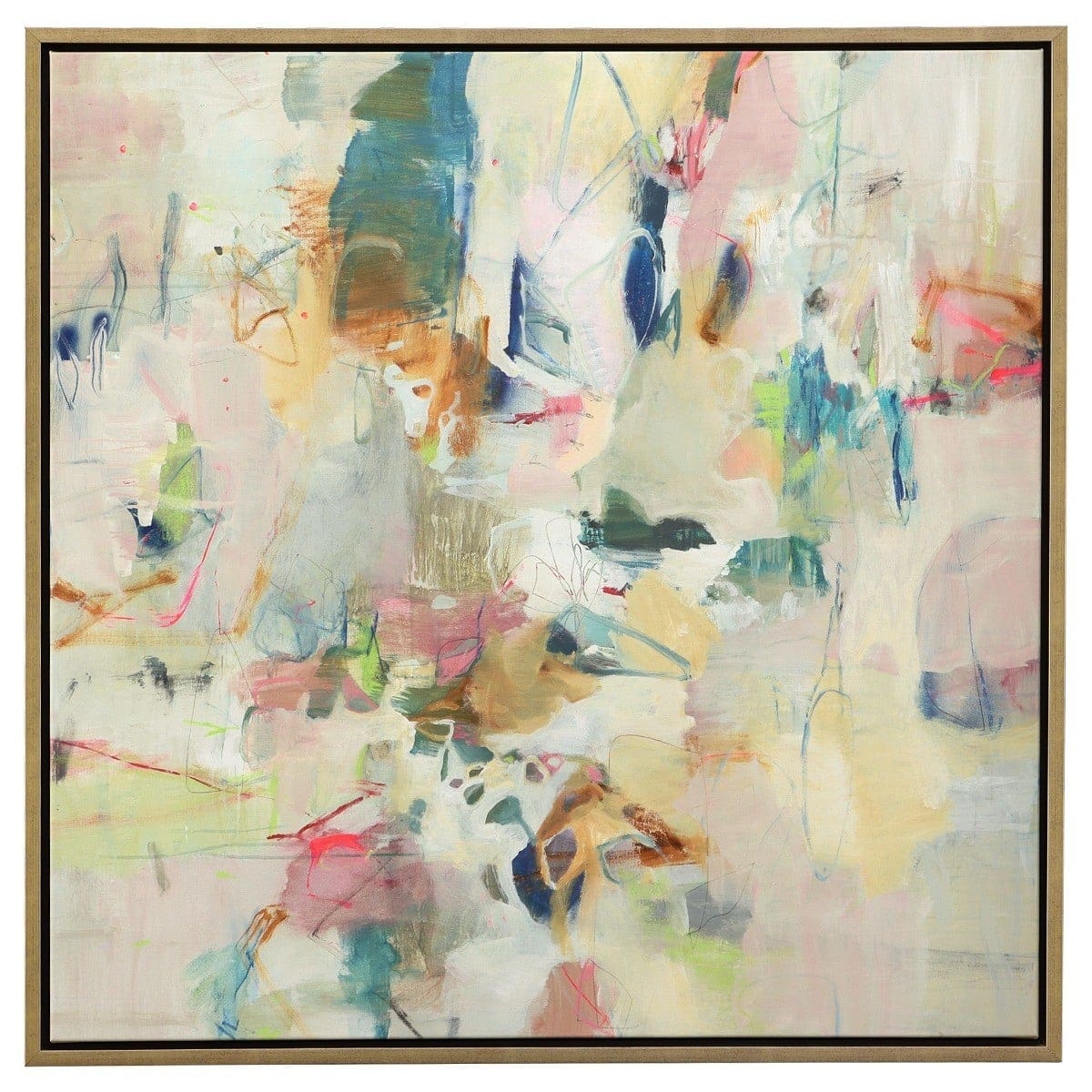 Uttermost Accessories Party Time Framed Abstract Art House of Isabella UK