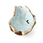 Uttermost Accessories Pearl Forest Bowl in Blue Capiz House of Isabella UK
