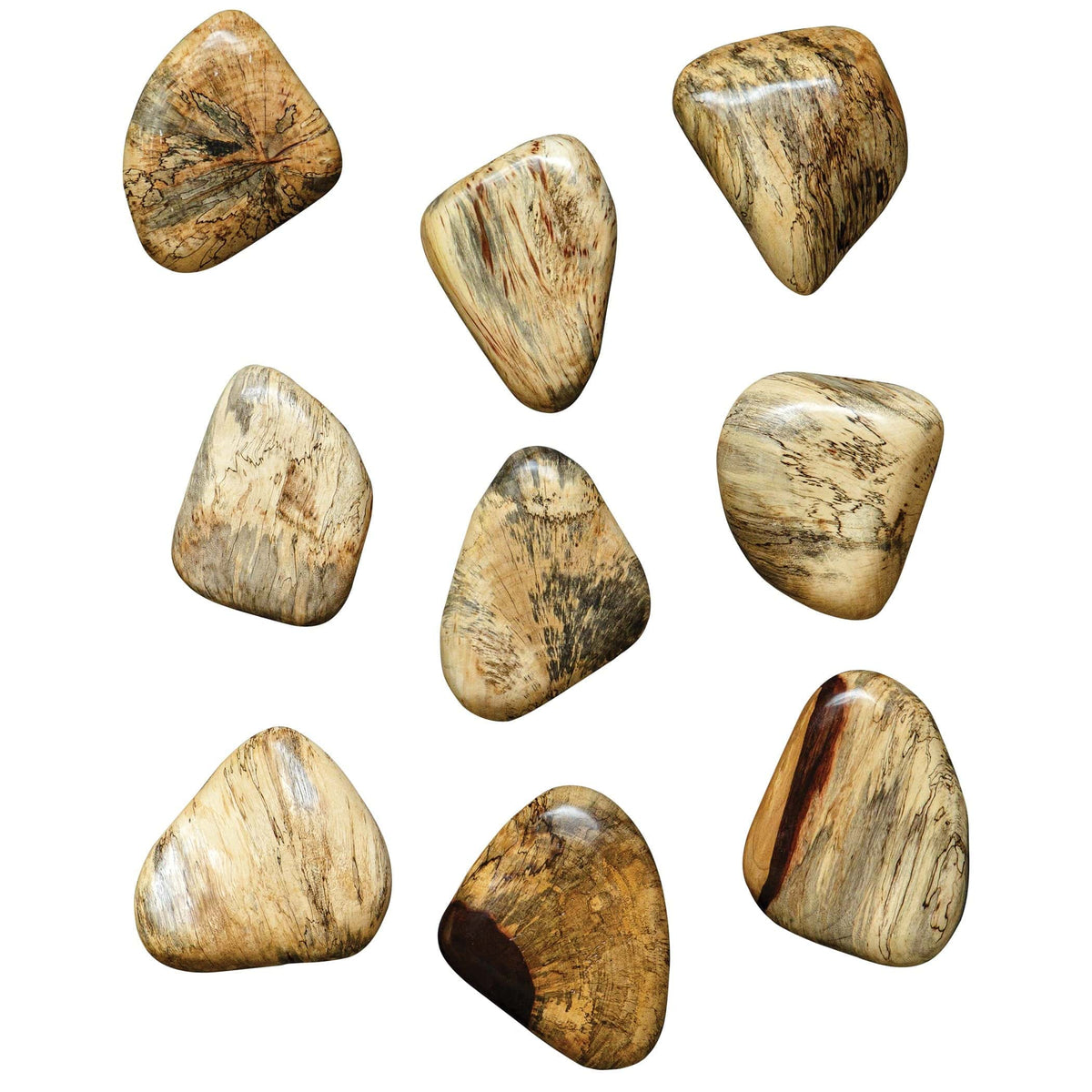 Uttermost Accessories Pebbles Blonde Wood Wall Décor - Set of 9 House of Isabella UK
