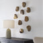 Uttermost Accessories Pebbles Blonde Wood Wall Décor - Set of 9 House of Isabella UK
