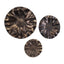 Uttermost Accessories Peonia Outdoor Bronze Wall Art Set of 3 House of Isabella UK