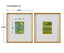 Uttermost Accessories Petite Bijoux Framed Canvases - Lime, S/2 House of Isabella UK