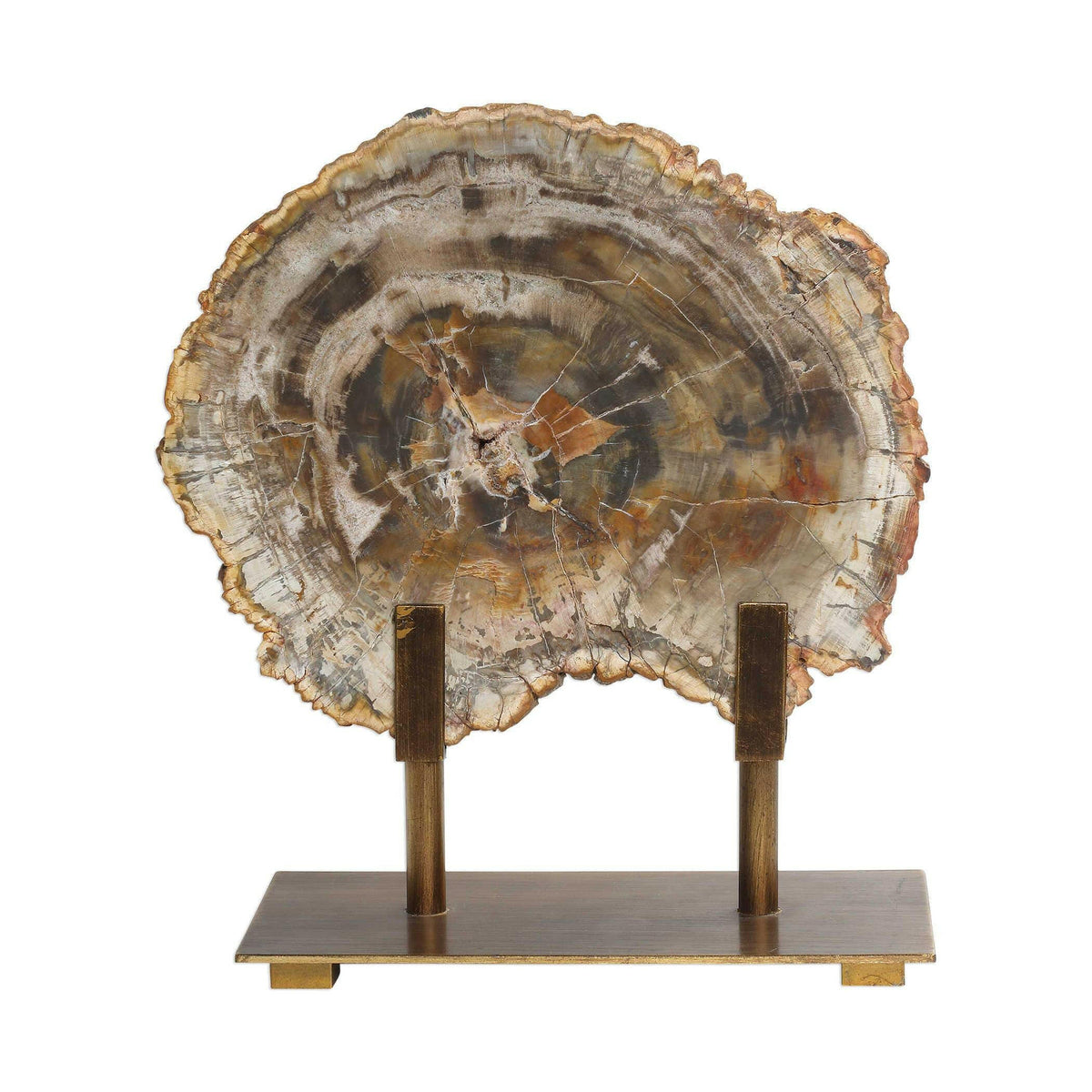 Petrified Wood Sculpture.