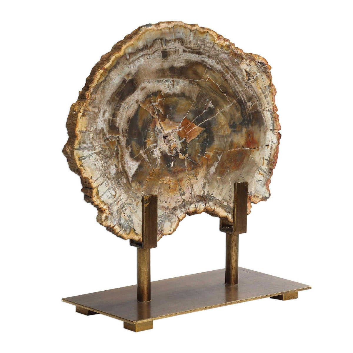 Petrified Wood Sculpture.