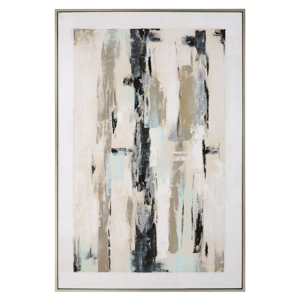 Uttermost Accessories Placidity Hand Painted Abstract Art House of Isabella UK