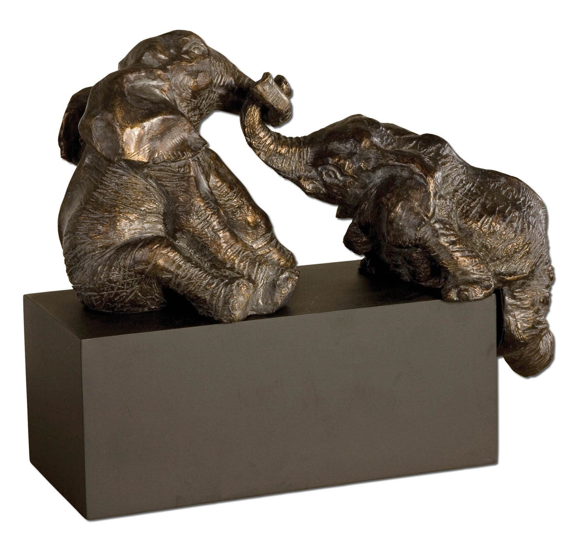 Uttermost Accessories Playful Pachyderms Bronze Figurines House of Isabella UK