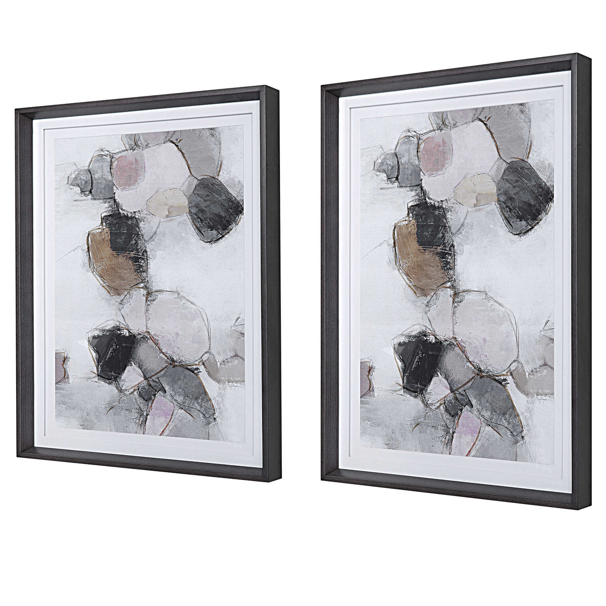 Uttermost Accessories Plunging Pastels Framed Prints, S/2 House of Isabella UK