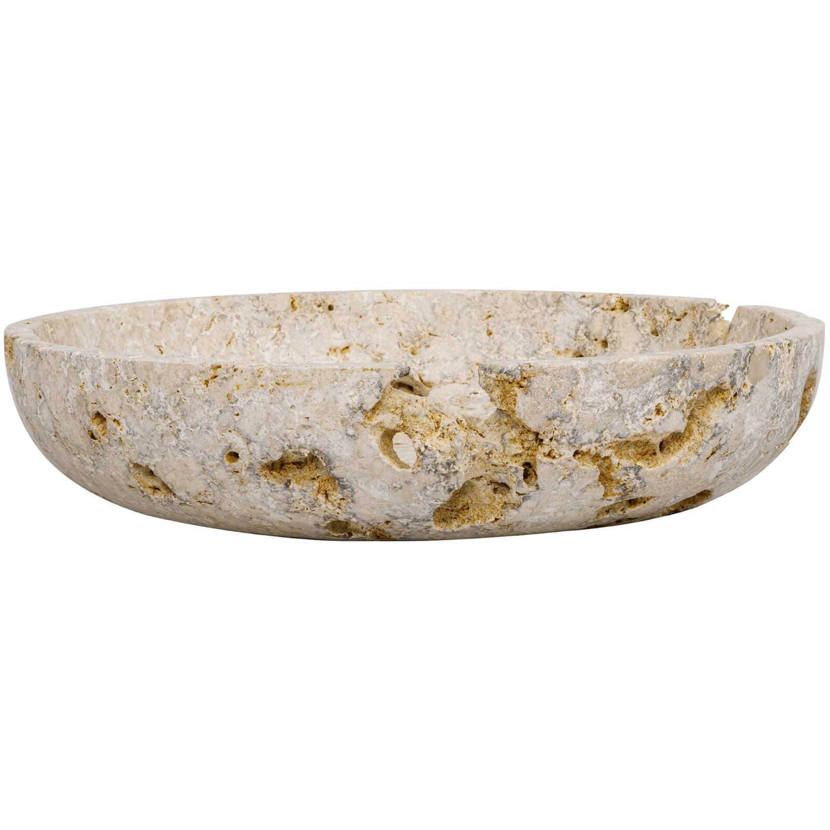 Uttermost Accessories Quarried Stone Indoor-Outdoor Bowl House of Isabella UK