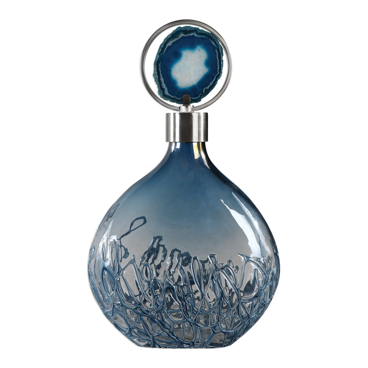 Uttermost Accessories Rae Sky Blue Vase House of Isabella UK