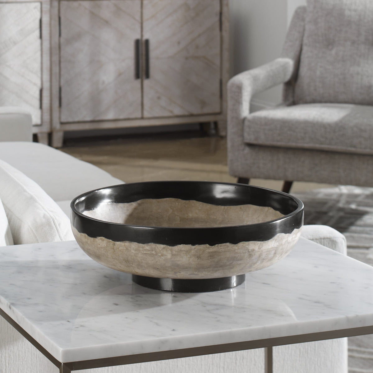 Uttermost Accessories Rastia Terrazzo Bowl House of Isabella UK