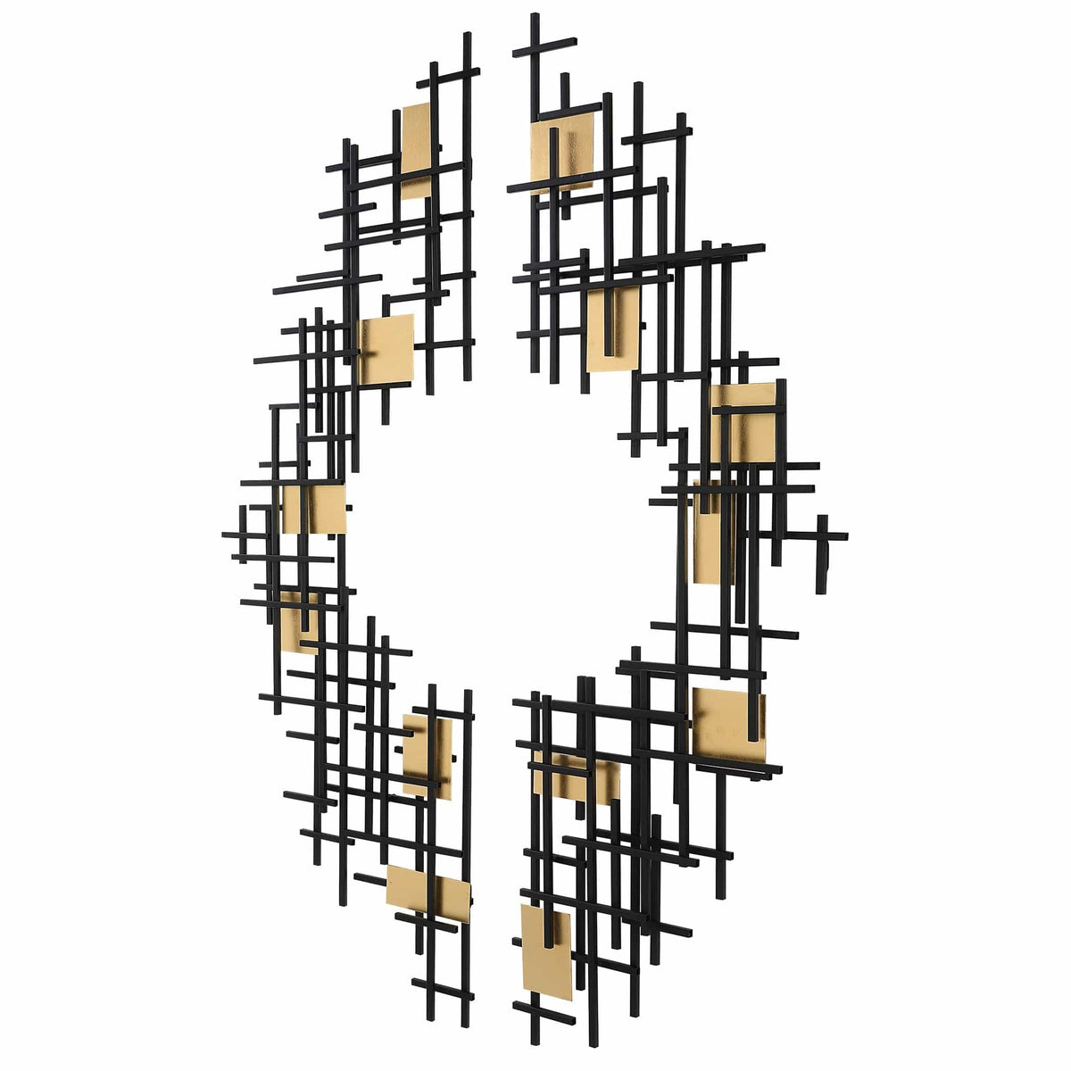 Uttermost Accessories Reflection Metal Grid Wall Decor - Set of 2 House of Isabella UK