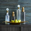 Uttermost Accessories Renato Bottles, S/2 House of Isabella UK